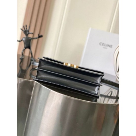 Replica Borse Celine Medium Triomphe Folio Marrone