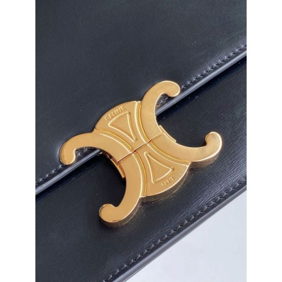 Replica Borse Celine Medium Triomphe Folio Marrone