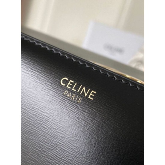 Replica Borse Celine Medium Triomphe Folio Marrone
