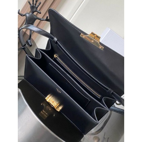 Replica Borse Celine Medium Triomphe Folio Marrone