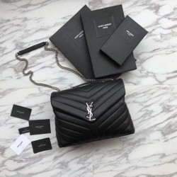 Busta grande YSL Saint Laurent Classic in argento