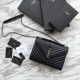 Replica YSL Saint Laurent Piccola Busta Borsa Grain Hardware argentato in rilievo Replica YSL Saint Laurent Piccola Busta Borsa Grain Hardware argentato in rilievo