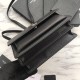Replica YSL Saint Laurent Sunset Medium Liscio Pelle Indietro Argento Hardware
