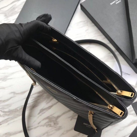 Replica Borsa a tracolla YSL Saint Laurent Tribeca piccola in pelle nera goffrata Replica Borsa a tracolla YSL Saint Laurent Tribeca piccola in pelle nera goffrata
