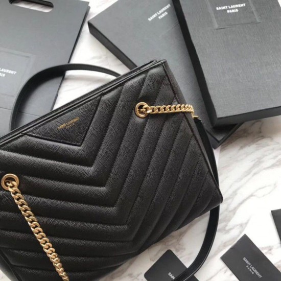 Replica Borsa a tracolla YSL Saint Laurent Tribeca piccola in pelle nera goffrata Replica Borsa a tracolla YSL Saint Laurent Tribeca piccola in pelle nera goffrata