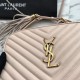 Replica YSL Saint Laurent Medium LouLou Chain Borsa Matelasse Albicocca in pelle Replica YSL Saint Laurent Medium LouLou Chain Borsa Matelasse Albicocca in pelle