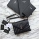 Replica YSL Saint Laurent Piccola Busta Borsa Grain Hardware argentato in rilievo Replica YSL Saint Laurent Piccola Busta Borsa Grain Hardware argentato in rilievo