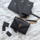 Replica YSL Saint Laurent Piccola Busta Borsa Grain Hardware dorato goffrato Replica YSL Saint Laurent Piccola Busta Borsa Grain Hardware dorato goffrato