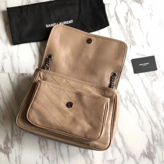Replica Borsa a catena media Niki YSL Saint Laurent Replica Borsa a catena media Niki YSL Saint Laurent