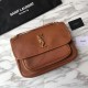 Replica Borsa a catena media Niki YSL Saint Laurent Marrone Replica Borsa a catena media Niki YSL Saint Laurent Marrone