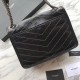 Replica Borsa a catena media YSL Saint Laurent nera Replica Borsa a catena media YSL Saint Laurent nera