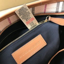 Burberry Borsa per manico in PVC Marrone