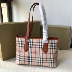 Burberry Borsa per manico in PVC Arancione