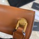 Replica Borsa YSL Saint Laurent Carre in pelle scamosciata marrone Replica Borsa YSL Saint Laurent Carre in pelle scamosciata marrone