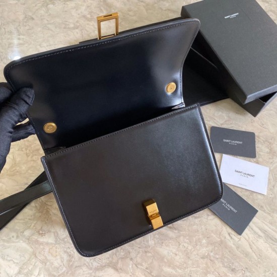 Replica Borsa YSL Saint Laurent Carre in pelle scamosciata nera Replica Borsa YSL Saint Laurent Carre in pelle scamosciata nera