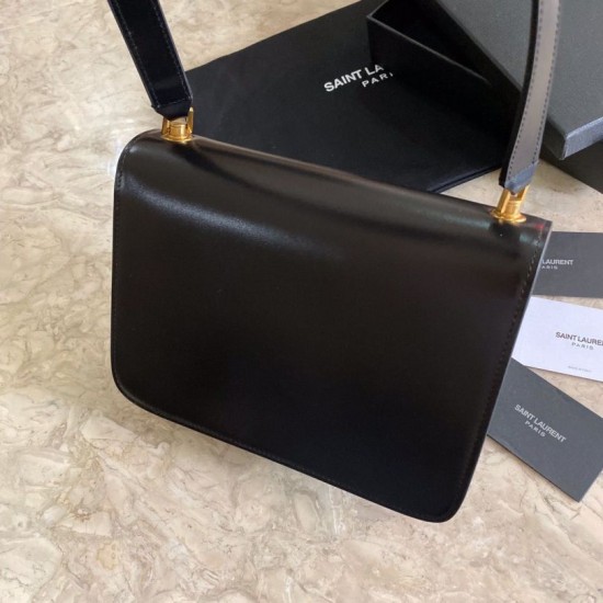 Replica Borsa YSL Saint Laurent Carre in pelle scamosciata nera Replica Borsa YSL Saint Laurent Carre in pelle scamosciata nera