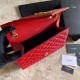 Replica Borsa a bustina media YSL Saint Laurent Mix Matelasse rossa Replica Borsa a bustina media YSL Saint Laurent Mix Matelasse rossa