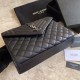 Replica Borsa per buste medie YSL Saint Laurent Mix Matelasse nero argento hardware Replica Borsa per buste medie YSL Saint Laurent Mix Matelasse nero argento hardware
