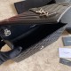 Replica Borsa per buste medie YSL Saint Laurent Mix Matelasse nero argento hardware Replica Borsa per buste medie YSL Saint Laurent Mix Matelasse nero argento hardware