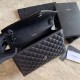 Replica Borsa per busta media YSL Saint Laurent Mix Matelasse nera in oro Replica Borsa per busta media YSL Saint Laurent Mix Matelasse nera in oro