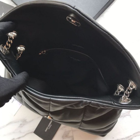 Replica Borsa a tracolla Yul Saint Laurent Loulou piccola nera Replica Borsa a tracolla Yul Saint Laurent Loulou piccola nera