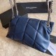 Replica Borsa a tracolla Yul Saint Laurent Loulou piccola blu Replica Borsa a tracolla Yul Saint Laurent Loulou piccola blu