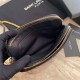Replica Borsa YSL Saint Laurent Becky con doppia zip in pelle di agnello trapuntata nera Replica Borsa YSL Saint Laurent Becky con doppia zip in pelle di agnello trapuntata nera