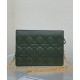 Replica Pochette Christian Dior Caro con cerniera verde Replica Pochette Christian Dior Caro con cerniera verde