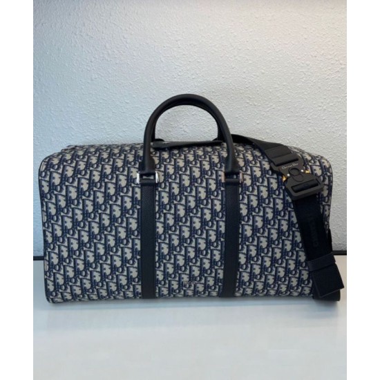 Replica Borsa Christian Dior Lingot 50 blu scuro Replica Borsa Christian Dior Lingot 50 blu scuro