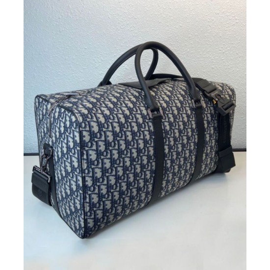 Replica Borsa Christian Dior Lingot 50 blu scuro Replica Borsa Christian Dior Lingot 50 blu scuro