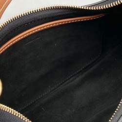 Borsa Celine Ava Con Tracolla Media In Pelle Di Vitello Liscia Nera