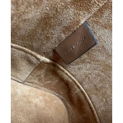 Celine Secchiello Piccolo Cuir Triomphe Coffee