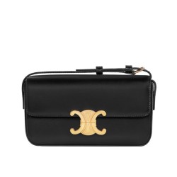 Borsa a spalla Celine Triomphe 194143 Nera