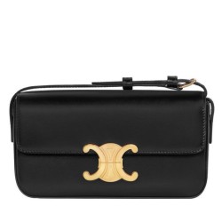Borsa a spalla Celine Triomphe 194143 Nera