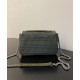 Replica Catena Fendi Midi Baguette 8BR793 Verde Replica Catena Fendi Midi Baguette 8BR793 Verde