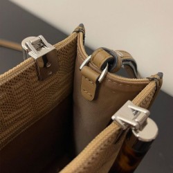 Borsa mini in tessuto Fendi Mini Sunshine Shopper FF 8BS051 Grigio