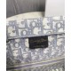 Replica Tote libro Christian Dior con ricamo obliquo Dior grigio Replica Tote libro Christian Dior con ricamo obliquo Dior grigio