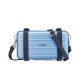 Replica Christian Dior e Rimowa Frizione personale in alluminio su cinturino blu Replica Christian Dior e Rimowa Frizione personale in alluminio su cinturino blu