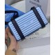 Replica Christian Dior e Rimowa Frizione personale in alluminio su cinturino blu Replica Christian Dior e Rimowa Frizione personale in alluminio su cinturino blu