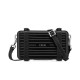 Replica Christian Dior e Rimowa frizione personale in alluminio su cinturino nero