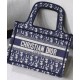 Replica Borsa mini libro Christian Dior Borsa originale in tela ricamata obliqua Dior blu scuro Replica Borsa mini libro Christian Dior Borsa originale in tela ricamata obliqua Dior blu scuro