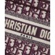 Replica Borsa tote Christian Dior Mini Book Borsa di tela ricamata obliqua originale Dior rossa Replica Borsa tote Christian Dior Mini Book Borsa di tela ricamata obliqua originale Dior rossa