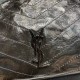 Replica YSL Saint Laurent NIKI Borsa shopping media in pelle stropicciata vintage Nera Replica YSL Saint Laurent NIKI Borsa shopping media in pelle stropicciata vintage Nera