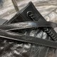 Replica YSL Saint Laurent NIKI Borsa shopping media in pelle stropicciata vintage Nera Replica YSL Saint Laurent NIKI Borsa shopping media in pelle stropicciata vintage Nera