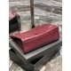 Replica Borsa shopping YSL Saint Laurent NIKI media in pelle vintage stropicciata Claret Replica Borsa shopping YSL Saint Laurent NIKI media in pelle vintage stropicciata Claret