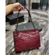 Replica Borsa shopping YSL Saint Laurent NIKI media in pelle vintage stropicciata Claret Replica Borsa shopping YSL Saint Laurent NIKI media in pelle vintage stropicciata Claret