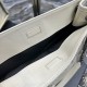 Replica YSL Saint Laurent NIKI Borsa shopping media in pelle stropicciata vintage Bianco Replica YSL Saint Laurent NIKI Borsa shopping media in pelle stropicciata vintage Bianco
