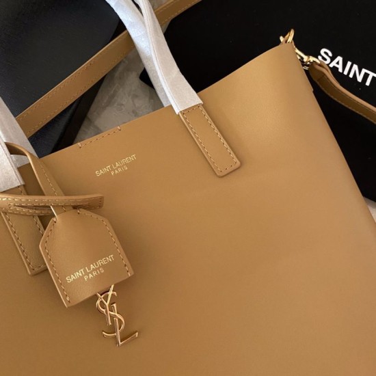 Replica YSL Saint Laurent Shopping Tote Bag Giallo