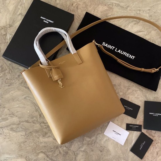 Replica YSL Saint Laurent Shopping Tote Bag Giallo