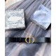 Replica Cintura Christian Dior 30 Montaigne nera Replica Cintura Christian Dior 30 Montaigne nera